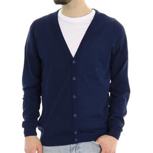 CARDIGAN BASIC BLU